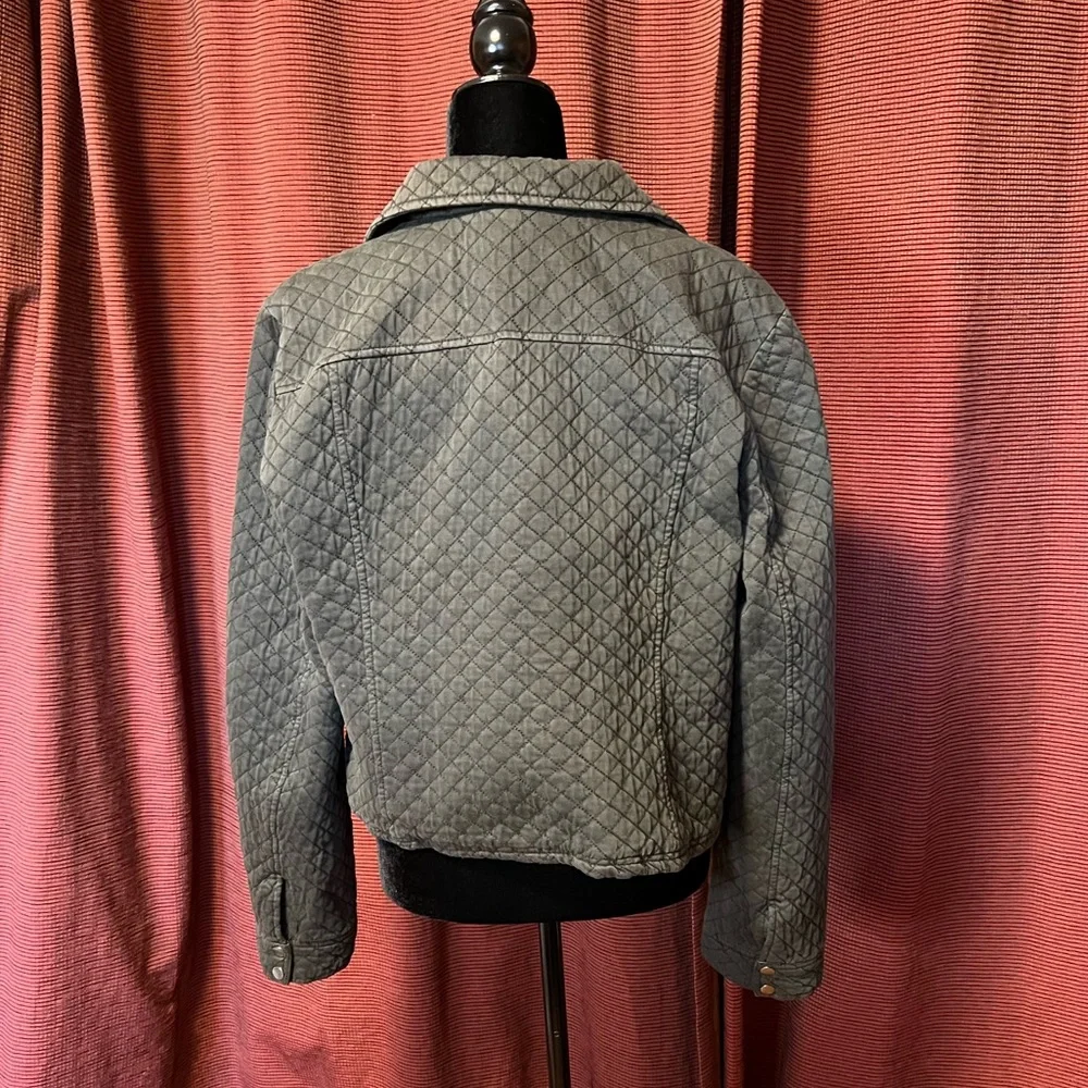 Marrakech Moto Style Quilted Coat - Picture 7 of 7